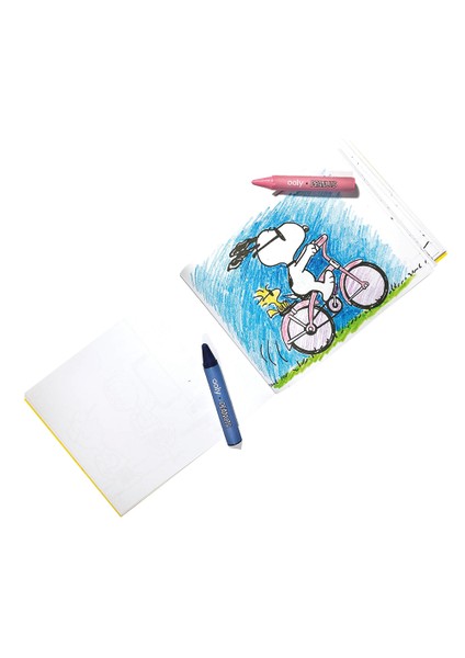 Ooly x Peanuts Snoopy School Seyahat Boyama Seti
