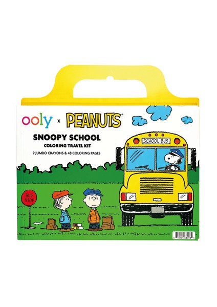 Ooly x Peanuts Snoopy School Seyahat Boyama Seti fiyatları
