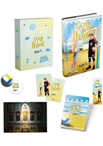 Kutulu Çizgi Ihlali Defter Hediyeli Set—sude B.