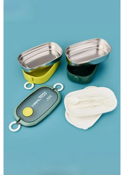 Içi Çelik 2 Katlı Saklama Kabı 900 ml VGN6729 fiyatları