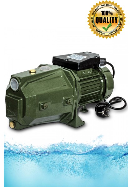 JET-100P Su Pompası Motoru 9 mt Emiş 48 Metre Basar Santrifüj Pompalar