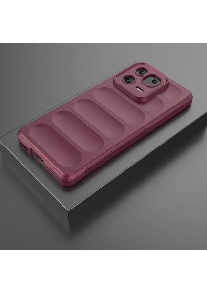 Xiaomi Mi 13 Kılıf Optimum Silikon - Bordo fiyatları