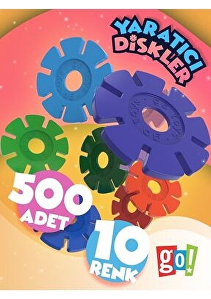 Yaratıcı Diskler 500 Adet Stem Eğitimi Uyumlu Kilitli Diskler Eğitici Oyuncak indirimleri