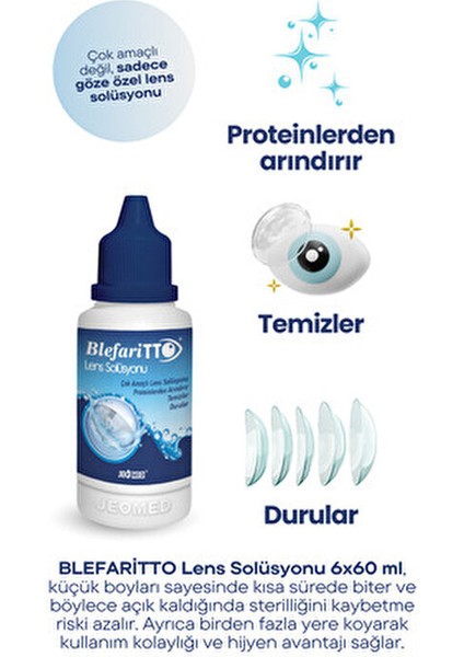 Lens Solüsyonu 6X60 ml fiyatları
