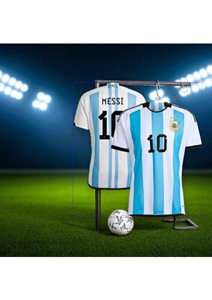 Messi 2021/22 Sezon Dünya Kupası 3 Yıldız Arjantin Yetişkin Forması modelleri