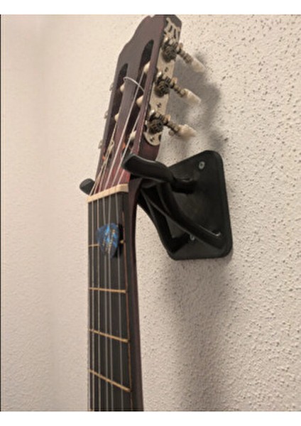 Gitar Duvar Montaj Aparatı Gitar Tutucu (Civata Dahil) Siyah-Beyaz Seçenek modelleri