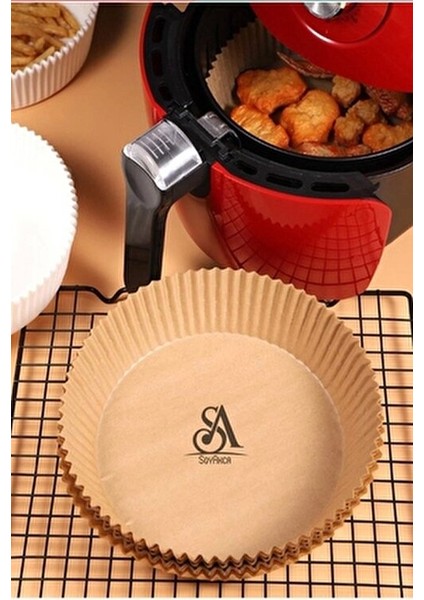 Airfryer (Hava Fritözü) Philips Xiaomi Fritöz Pişirme Kağıdı 50 Adet