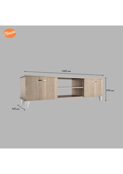 Iki Kapaklı Raflı Tv Sehpası Tv Ünitesi fırsatları