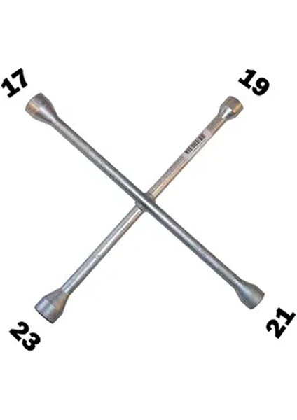 Bijon Anahtarı Bicon Anahtarı 4 Kollu 17-19-21-23 Uyumlu