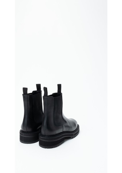 Kadın Elsa Kenarları Lastikli Bot 1265 Siyah modelleri