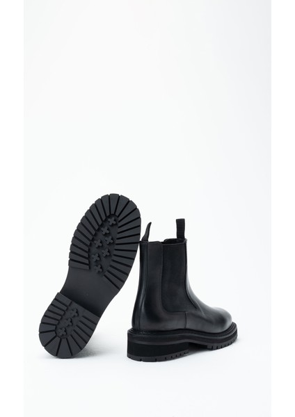 Kadın Elsa Kenarları Lastikli Bot 1265 Siyah fırsatları