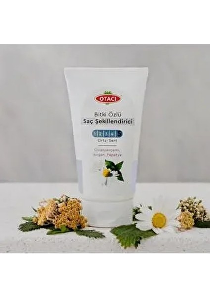 Doğal Jöle Bitkisel Besleyici Bitki Özlü Saç Şekillendirici Orta-Sert 150ML