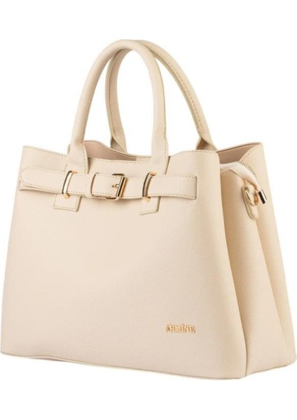 Orijinal Armine Günlük Kullanıma Uygun Premium Kalite Kadın Omuz Çantası Taba 395