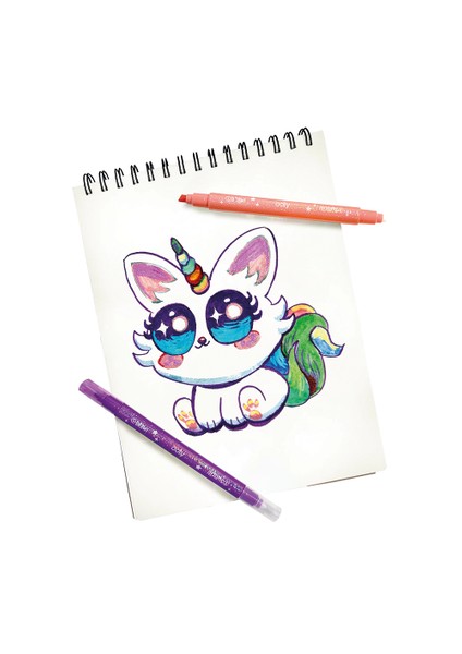 Ooly Switch-Eroo Glitter Sparkle Renk Değiştiren 12’li Keçeli Kalem fiyatları