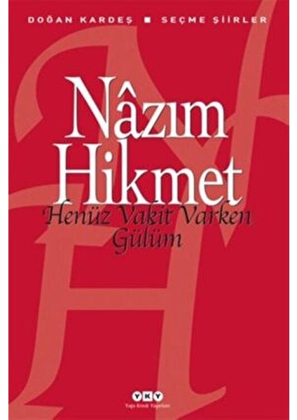 Şiir Kitabı Seti Nazım Hikmet ve Özdemir Asaf Ciltsiz 2022 Yayınlı