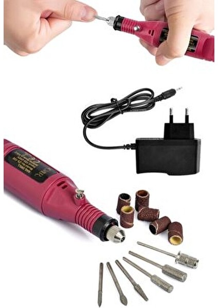 Tırnak Törpü Seti Manikür Pedikür Protez Tırnak Ayak Nasır ve Tırnak Mantar Temizleme Makinesi indirimleri