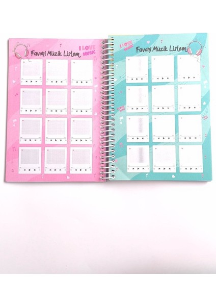 Relax Cat Süresiz Ajanda modelleri