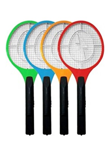 Şarjlı Sinek Raketi Beyaz Çift Kullanımlı Yeni Nesil modelleri