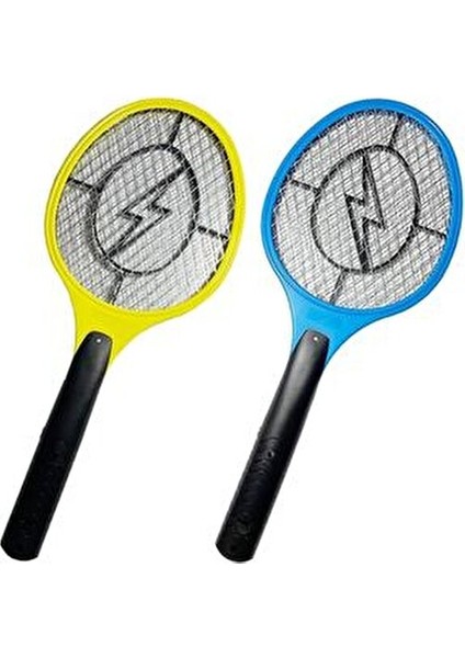 Şarjlı Sinek Raketi Beyaz Çift Kullanımlı Yeni Nesil indirimleri