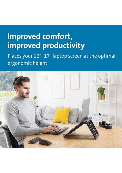 60112 Smartfit Kolay Yükseltici,dizüstü Bilgisayar Soğutucu ve Yükseltici STANDI,12-17INÇ fiyatları