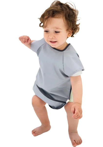 Kısa Kollu Su Geçirmez Bebek Mama ve Oyun Önlüğü fiyatları