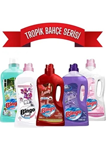 Tropik Bahçe Yüzey Temizleyici Seti 5l