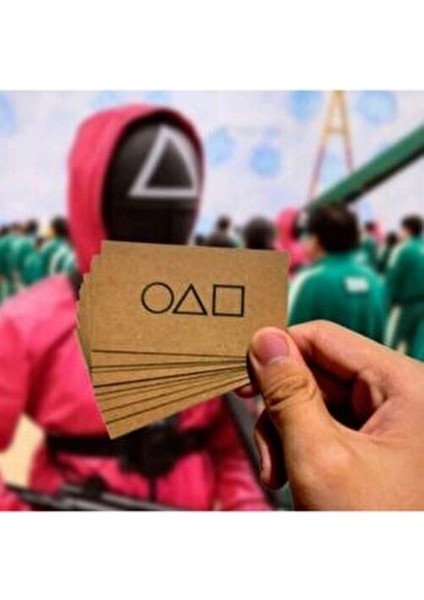 Squid Game Oyun Davet Kartları – 10’lu Set (Kartvizit Tasarımlı) indirimleri