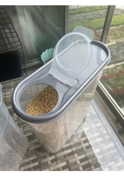 Erzak Bakliyat Kapaklı Kiler Saklama Kabı 6 Adet Set Lüks Şık Kutu Çeyiz Seti 4lt Mama Kabı modelleri