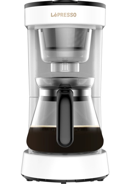 Şeffaf Damla Filtre Kahve Makinesi, 6 Fincan Kapasiteli, Sıcak Tutma Özellikli fırsatları