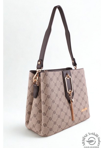 Orijinal Armine Günlük Kullanıma Uygun Premium Kalite Kadın Omuz Çantası 361 Vizyon Noktalı +1 indirimleri