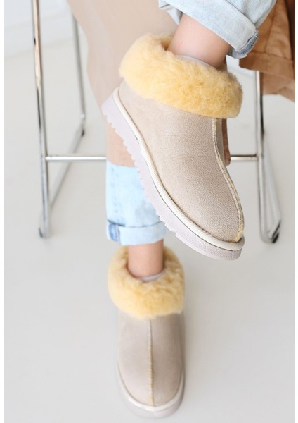 Eyesof Abby Bej Süet Bot modelleri