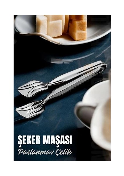 Bfs Şeker Maşası Paslanmaz Çelik