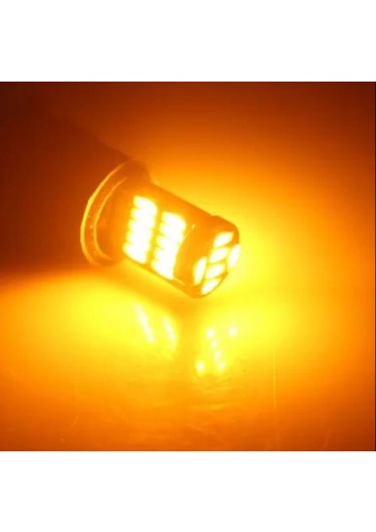 T10 LED 26 Ledli 10 Adet W5W Metal Ultra Power Turuncu Park Plaka Tavan Ampulü fiyatları