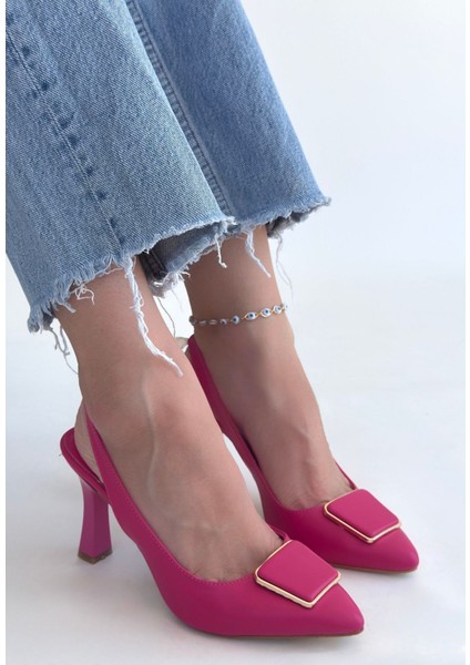 Eyesof Pıert Fuşya Cilt Topuklu Ayakkabı fiyatları