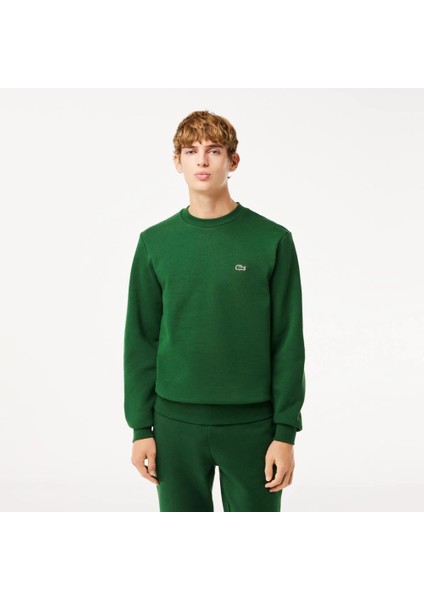 Regular Fit Bisiklet Yaka Sweatshirt