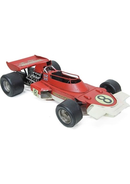 Dekoratif Metal Yarış Arabası