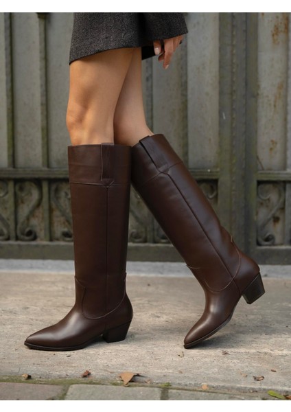 Lopez Kahve Hakiki Deri Çizme fırsatları