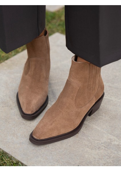 Konate Camel Süet Hakiki Deri Bot fiyatları