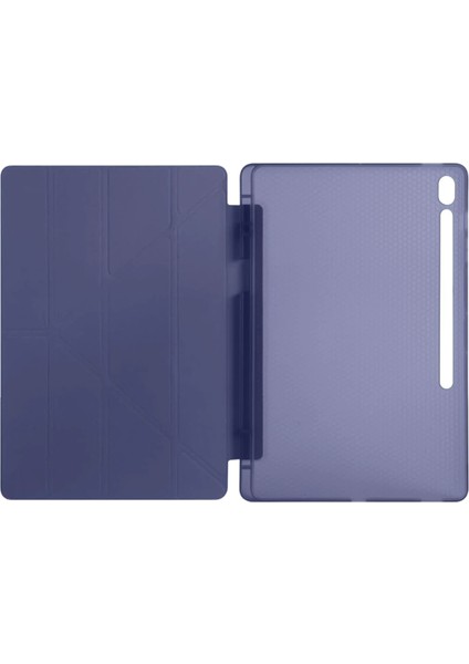 Ds-Derin Newface Ipad Pro 13 (2024) Kılıf Kalemlikli Hugo Tablet Kılıfı - Lacivert fiyatları