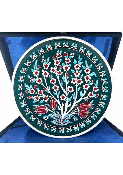 Vip Hayat Ağacı Iznik Çini Tabak