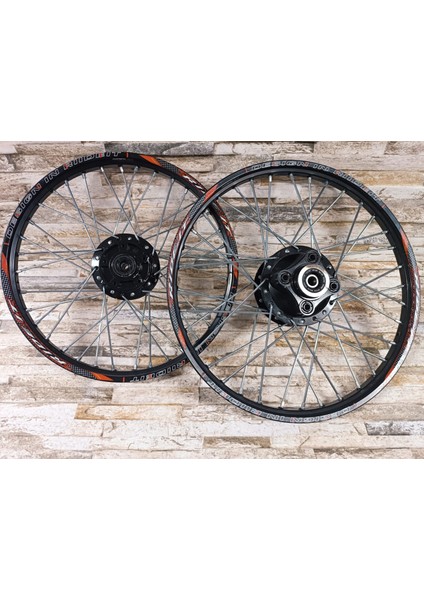 Ride It Komple Takım Jant 120X19 / 120X17 (Nikel Milli ve Diskli Model)