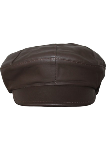 Hakiki Deri Kasket Şapka Açık Kahverengi Hakikideriaçıkkahverengikasket1 fiyatları