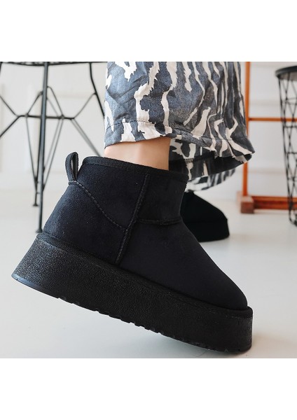 Eyesof Linne Siyah Süet Bot fırsatları