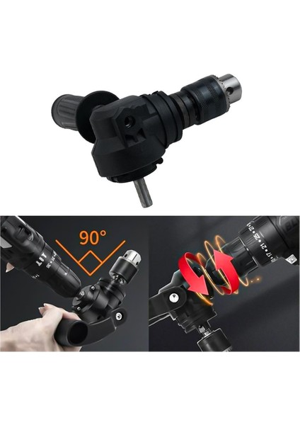 PM-26256 Mandrenli 90 Derece Açılı Universal Matkap Başlık Seti Adaptörü indirimleri