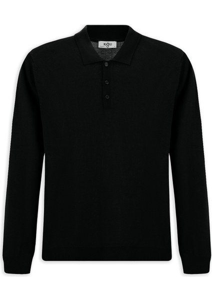 Polo Yaka Regular Fit Yünlü Triko Kazak modelleri