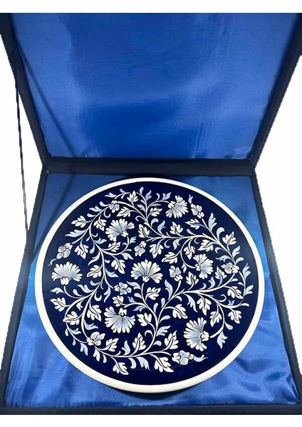 Kurumsal Hediye Mavi Beyaz Iznik Çini Tabak modelleri