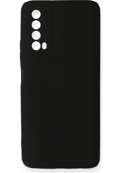 Huawei P Smart 2021 Kılıf First Silikon - Siyah