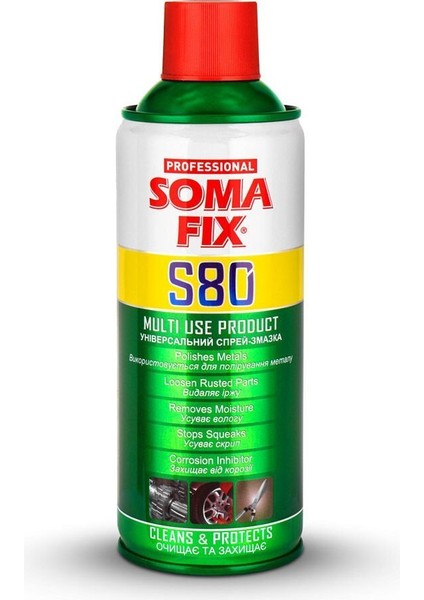 S80 Çok Amaçlı Sprey 390-400ML