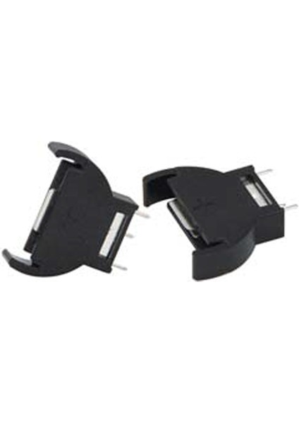 CR2032 Pil Yuvası Dikey 180'C (10 Adet)