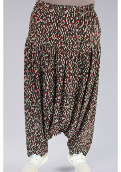 Beli Korsajlı Viskon Kumaş Yöresel Şalvar